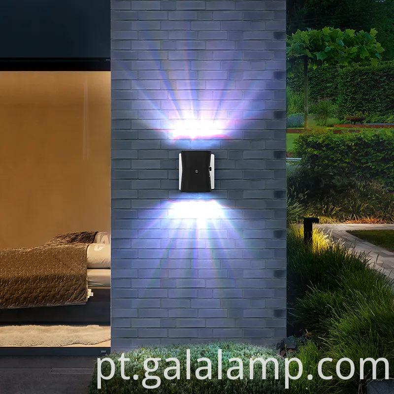 Smart LED duplo lâmpada de parede da cabeça com recurso do modo de suspensão